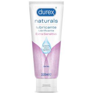 DUREX - LUBRIFICANTE NATURALS EXTRA SENSÍVEL 100 ML