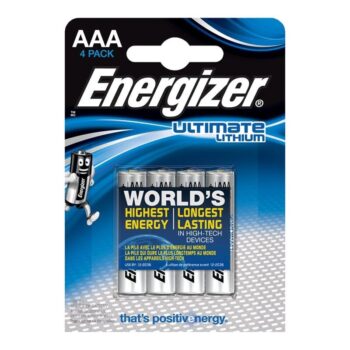 Energizer - Ultimate Lithium Aaa L92 Lr03 1,5v *4