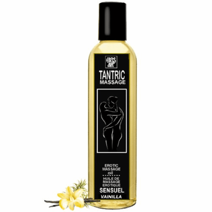 EROS-ART - ÓLEO DE MASSAGEM TÂNTRICA NATURAL E BAUNILHA AFRODISÍACA 100 ML