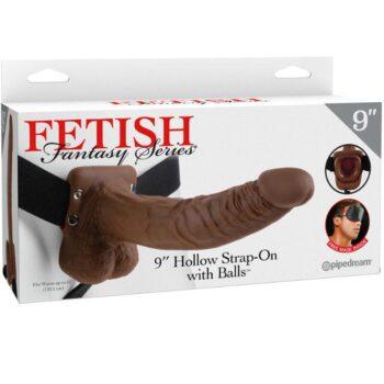 FETISH-FANTASY-SERIES-FETISH-FANTASY-SERIES-9-HOLLOW-STRAP-ON-WITH-BALLS-22.9CM-BROWN-1