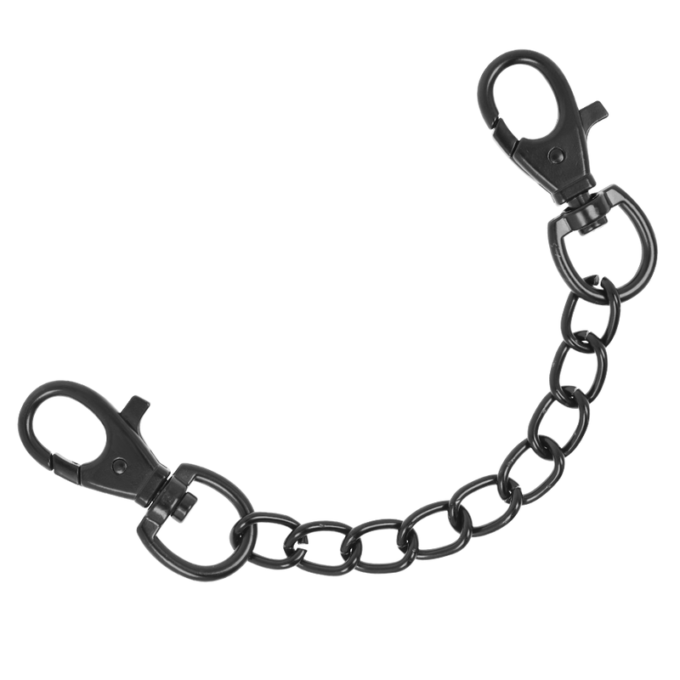 Fetish Submissive - Vegan Leather Ankle Cuffs With Noprene Lining