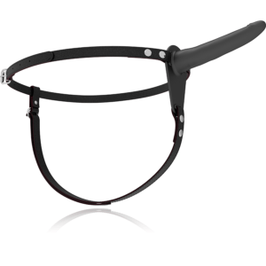 FETISH-SUBMISSIVE-HARNESS-FETISH-SUBMISSIVE-SILICONE-STRAP-ON-BLACK-15CM-1