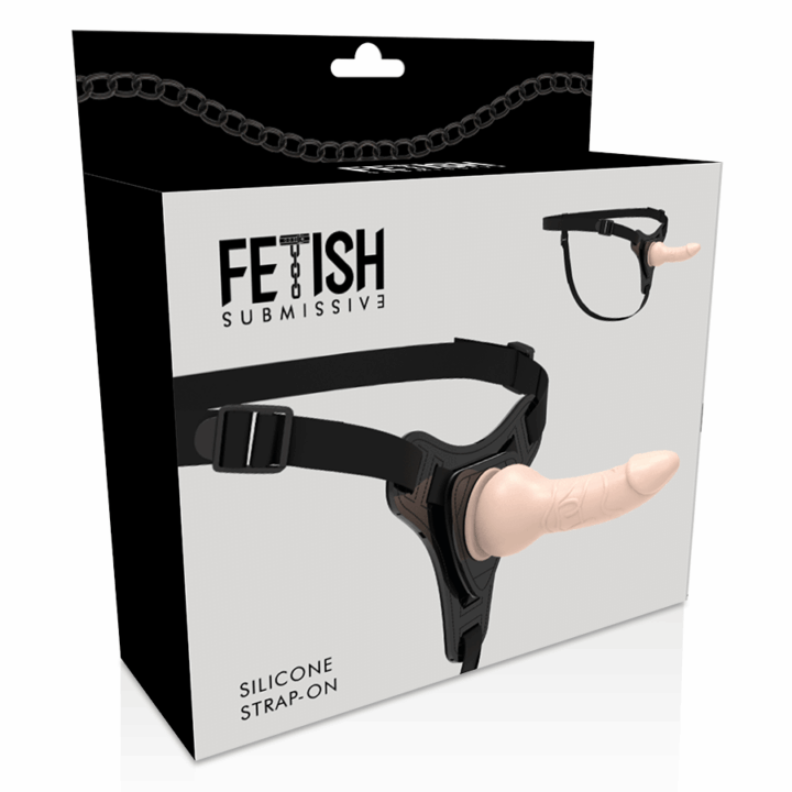 FETISH SUBMISSIVE HARNESS - SILICONE CARNE REALISTA 16CM