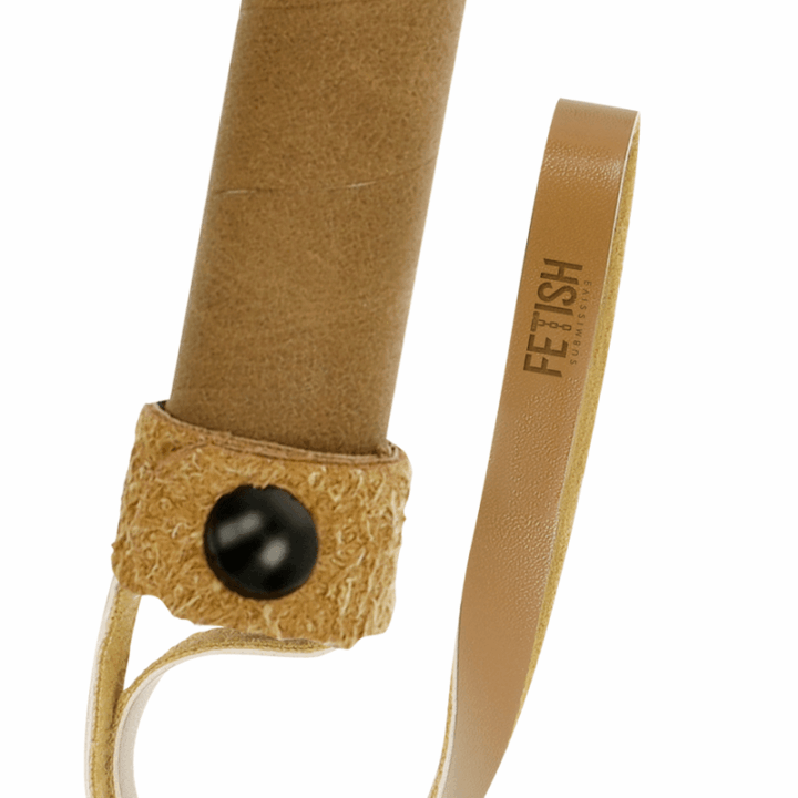 FETISH SUBMISSIVE ORIGEM - CHICOTE DE COURO VEGANO