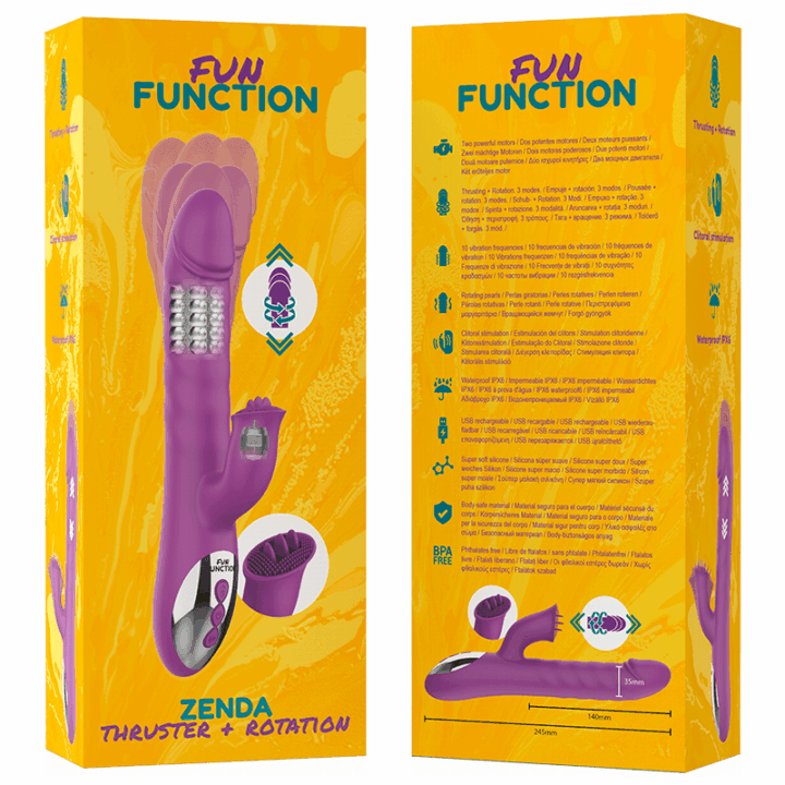 FUN FUNCTION - ZENDA THRUSTER E ROTAÇÃO