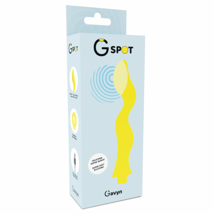 G-SPOT - PONTO G GAVYN VIBRADOR AMARELO