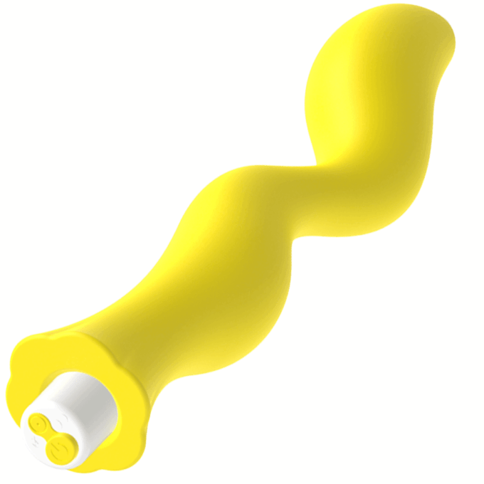 G-SPOT - PONTO G GAVYN VIBRADOR AMARELO