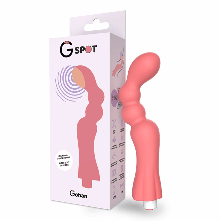 G-SPOT - GOHAN G-SPOT VIBRADOR LUZ VERMELHA