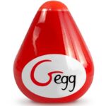 G-vibe - Reusable Textured Masturbator Egg Red