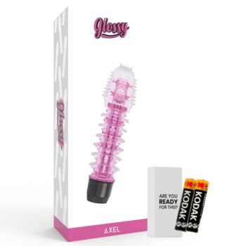 Glossy - Axel Vibrator Pink