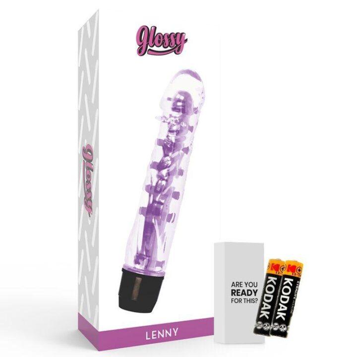 GLOSSY - VIBRADOR LENNY ROXO