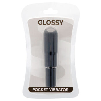 Glossy - Pocket Vibrator Black
