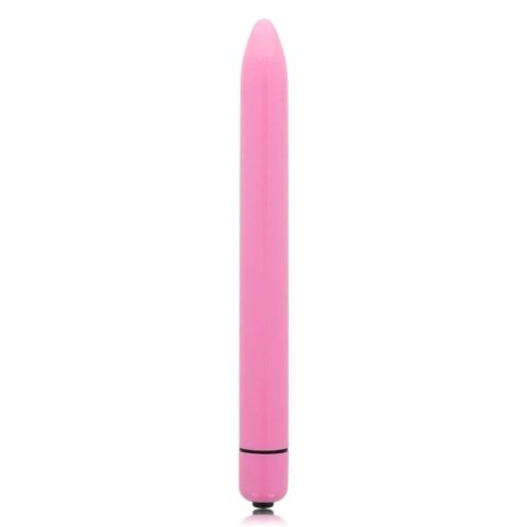 Glossy - Slim Vibrator Deep Rose