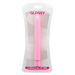 Glossy - Slim Vibrator Pink