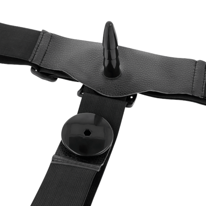 Harness Attraction - Rodney Double Penetraci N Vibrator 18 X 3.5cm
