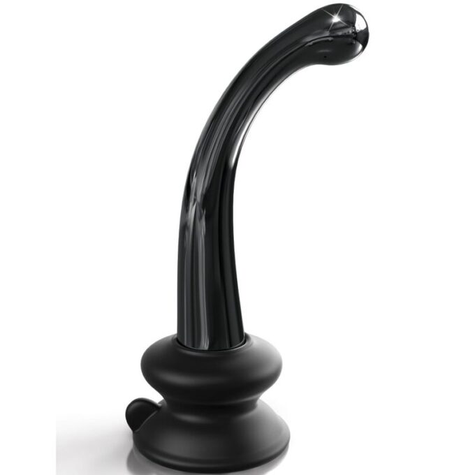 Icicles - N. 87 Glass Dildo With Suction Cup