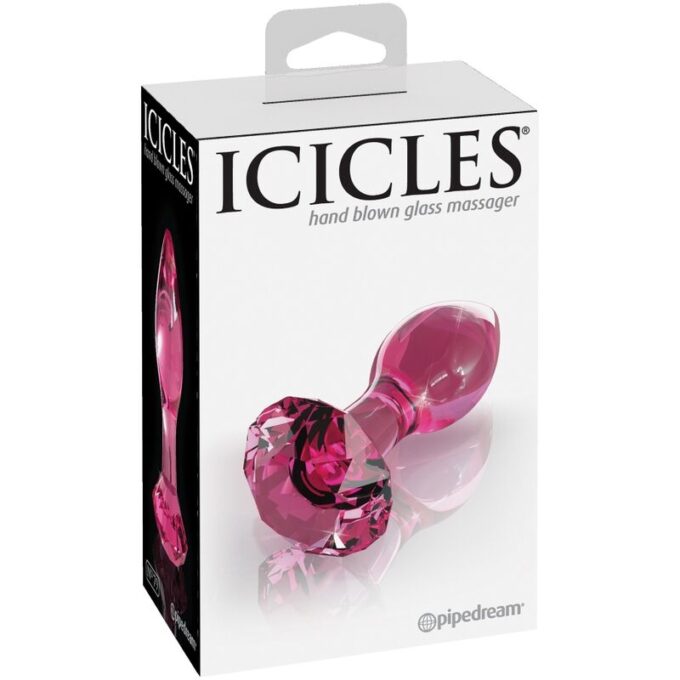 Icicles - N. 79 Glass Anal Plug