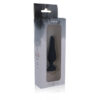 Intense - Anal Plug Pipo M Black Silicone 11 Cm