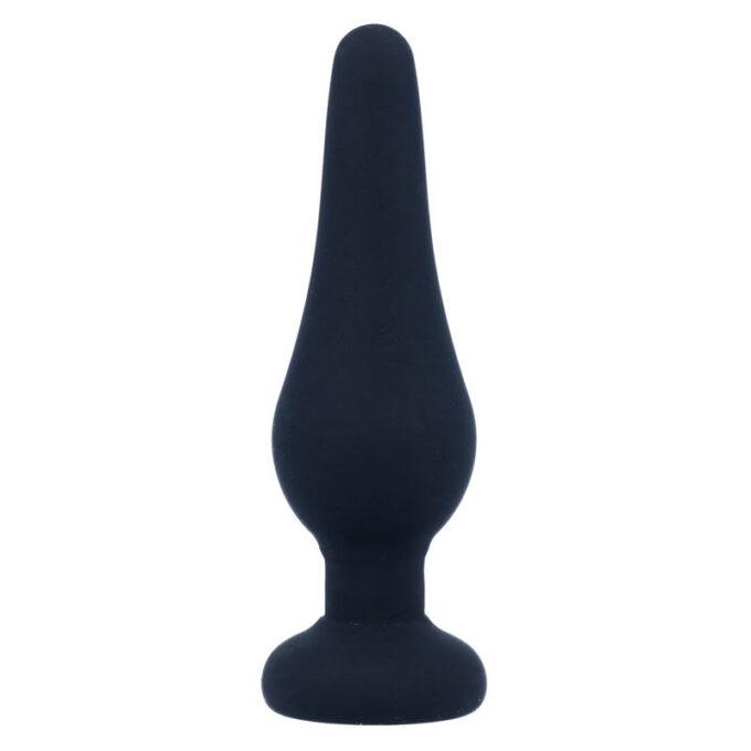 Intense - Anal Plug Pipo S Black Silicone 9.8 Cm