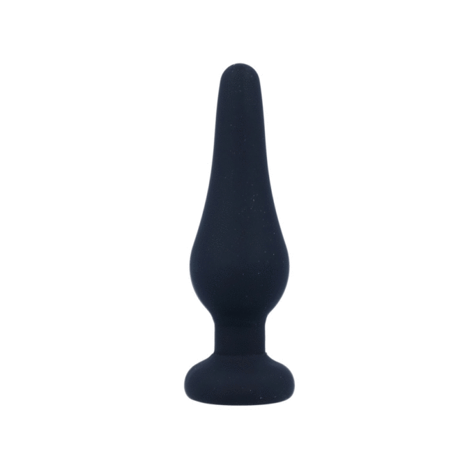 Intense - Anal Plug Pipo S Black Silicone 9.8 Cm