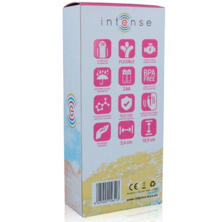 INTENSE - VIBRADOR HILARI ROSA SILICON LUXE