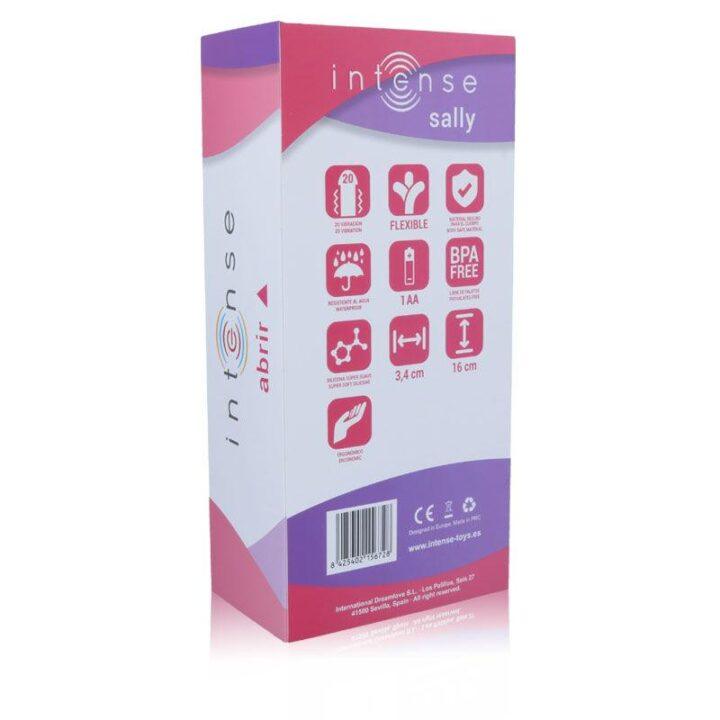 INTENSE - SALLY 20 VELOCIDADES SILICONE ROSA