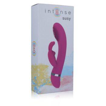 INTENSE - VIBRADOR OSCILANTE SUSY COELHO DE SILICONE ROSA