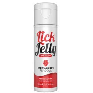 INTIMATELINE - LUBRIFICANTE LICK JELLY MORANGO 50 ML