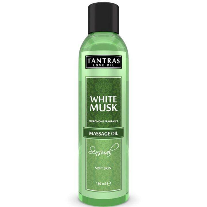 INTIMATELINE - TANTRAS LOVE OIL MUSK BRANCO 150 ML