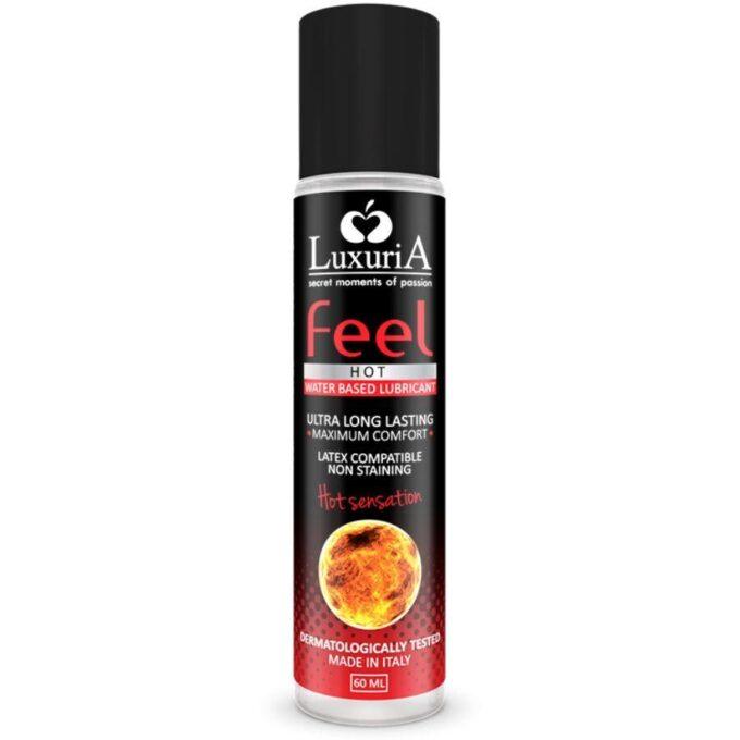 INTIMATELINE - LUXURIA FEEL HOT SENSATION LUBRIFICANTE BASE DE GUA 60 ML