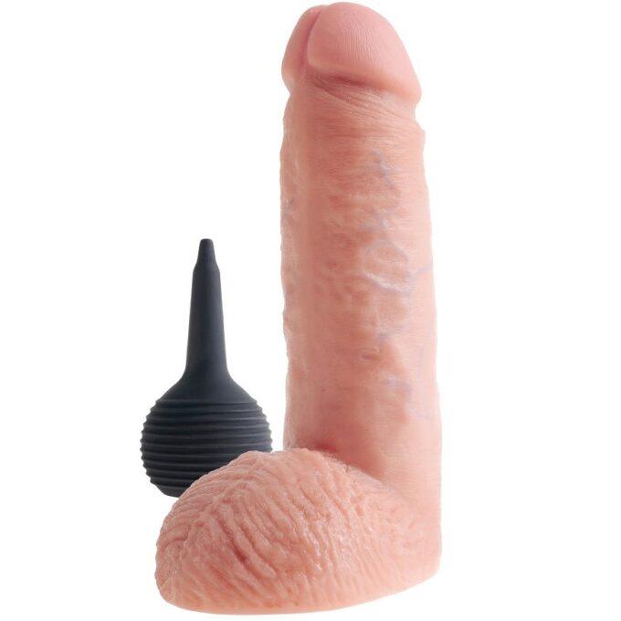 King Cock - Realistic Natural Ejaculator Penis 20.32 Cm