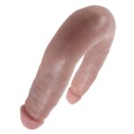 King Cock - U-shaped Small Double Trouble Flesh 12.7 Cm