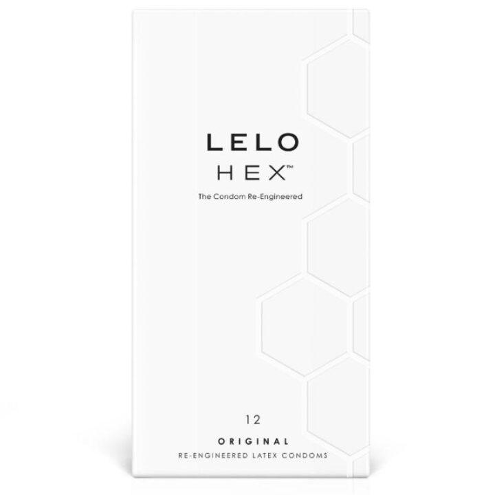LELO - CAIXA DE PRESERVATIVO HEX 12 UNIDADES