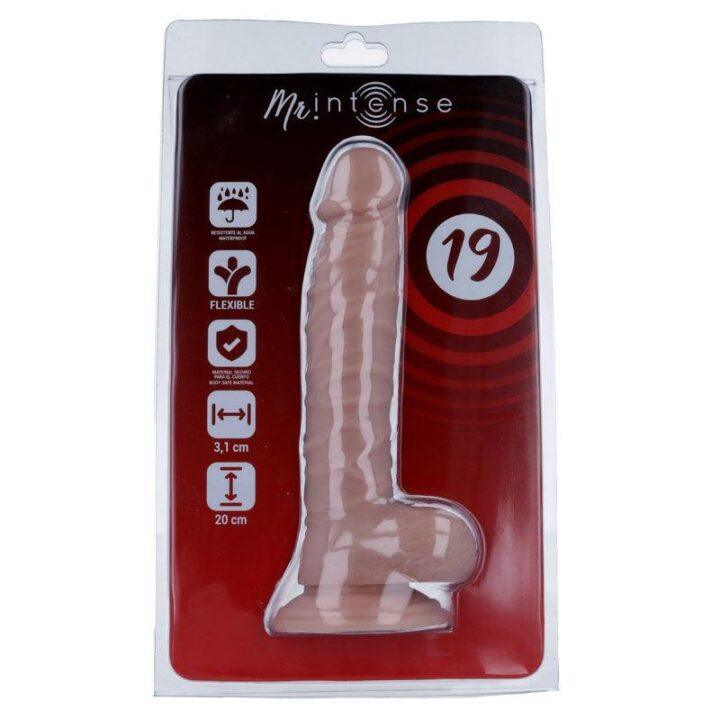 MR INTENSE - 19 REALISTIC PENIS 20 CM -O- 3.1 CM