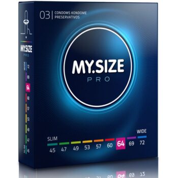 My Size - Pro Condoms 64 Mm 3 Units