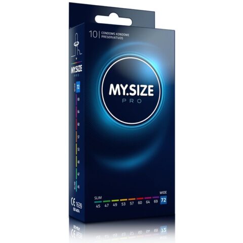 My Size - Pro Condoms 72 Mm 10 Units