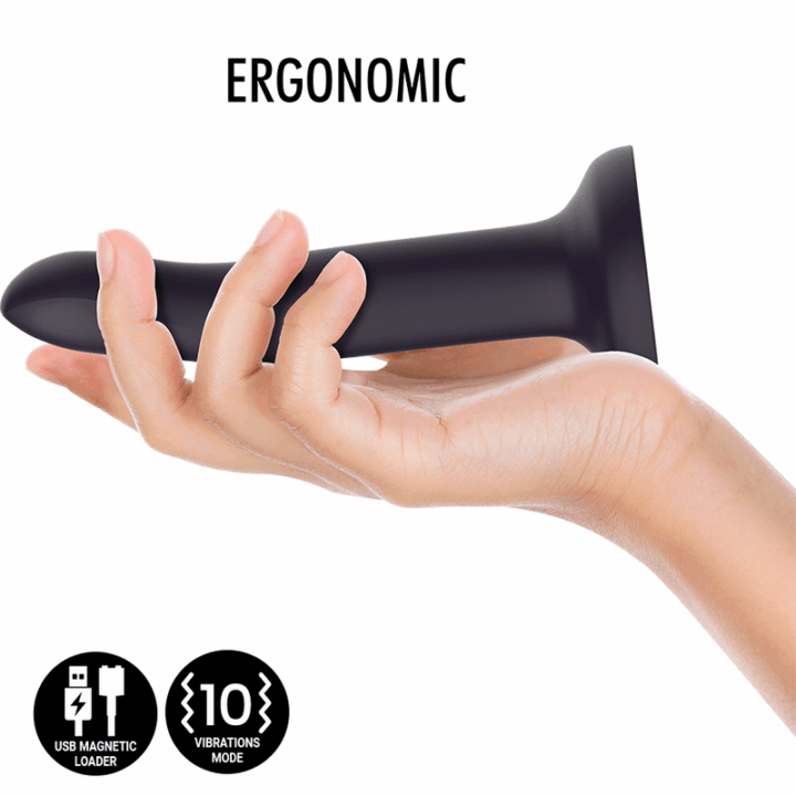 MYTHOLOGY - DUMAN MYSTIC DILDO M - VIBRADOR COMPATÍVEL COM A TECNOLOGIA WATCHME WIRELESS