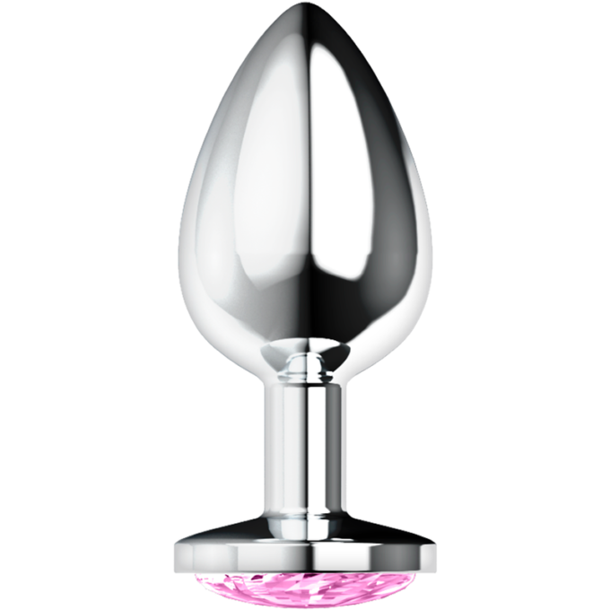 Ohmama - Anal Plug With Pink Crystal L