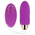 Ohmama - Remote Control Vibrating Egg 10 Speeds Purple