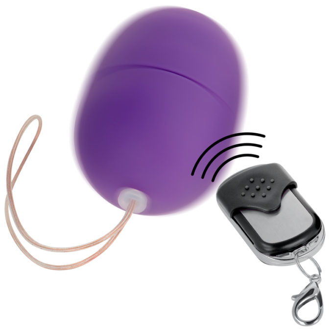 Online - Remote Control Vibrating Egg S Purple