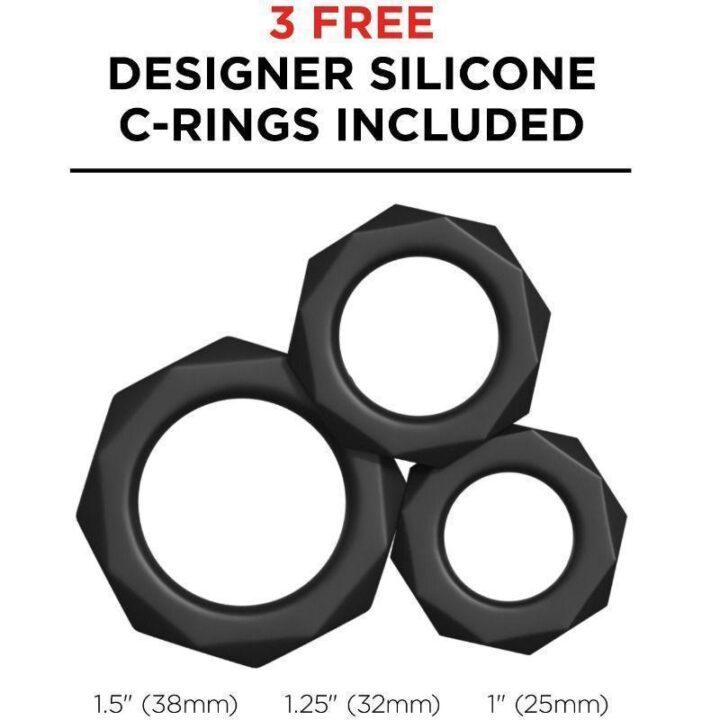 PDX ELITE - GARGANTA PROFUNDA VIBRADOR STROKER