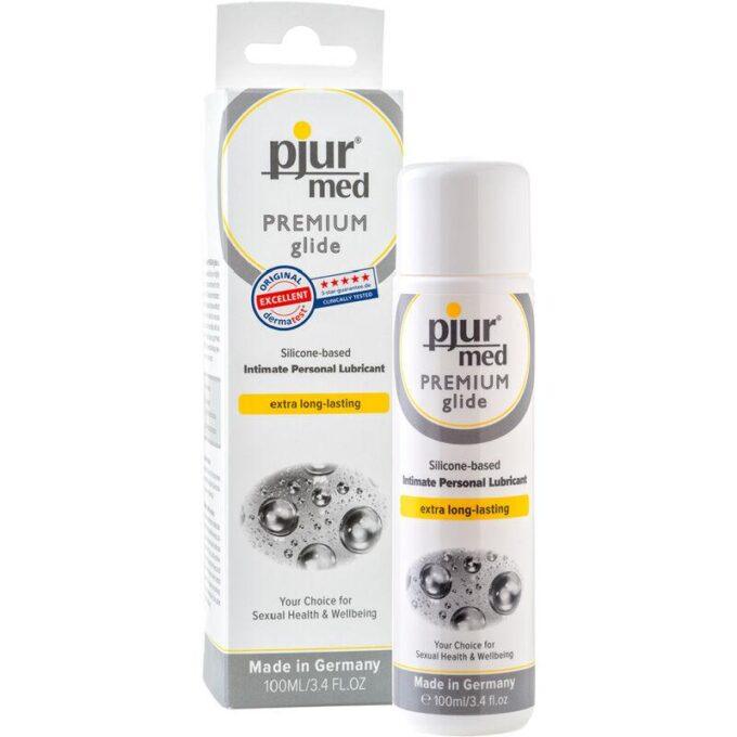 PJUR - LUBRIFICANTE DE SILICONE PREMIUM MED 100 ML