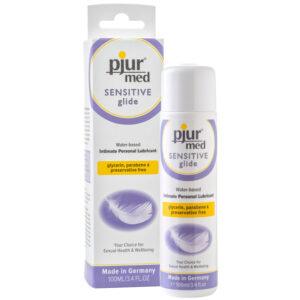 PJUR - MED SENSITIVE GLIDE LUBRIFICANTE BASE DE GUA 100 ML