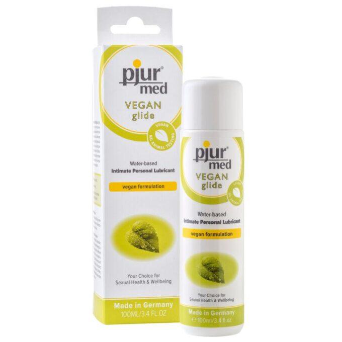 PJUR - MED VEGAN GLIDE LUBRIFICANTE BASE DE GUA 100 ML