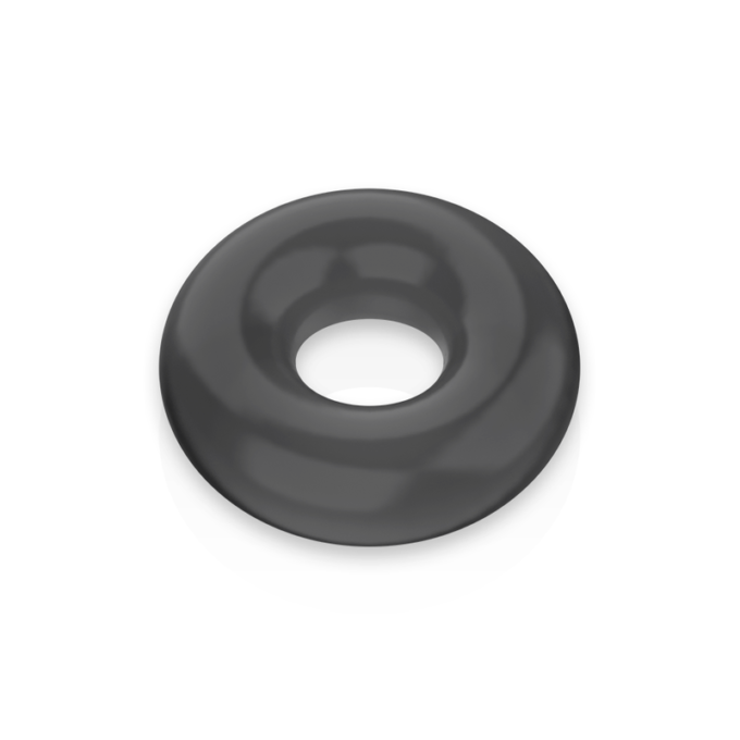 Powering - Super Flexible And Resistant Penis Ring 3.5cm Black