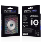 Powering - Super Flexible And Resistant Penis Ring 3.5cm Clear