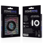 Powering - Super Flexible And Resistant Penis Ring 5.5cm Pr06 Black