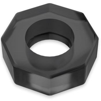 Powering - Super Flexible And Resistant Penis Ring 5cm Pr10 Black