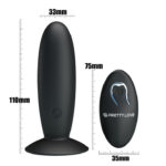 Pretty Love - Rechargeable Anal Plug With Vibration And Control
