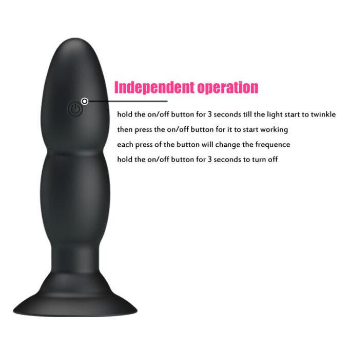 Pretty Love - Plug Vibrator And Rotation By Remote Control